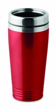 Logo trade promotional giveaways image of: Double wall travel cup