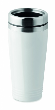 Logo trade business gifts image of: Double wall travel cup