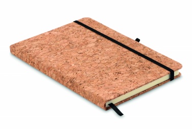Logo trade promotional gifts picture of: A5 cork notebook 96 lined