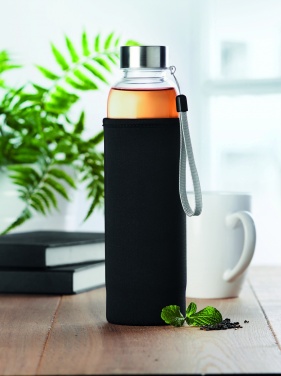 Logotrade promotional products photo of: Single wall glass bottle 500ml