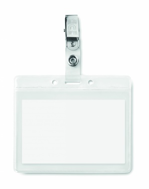 Logo trade corporate gift photo of: PVC badge holder