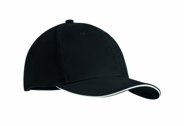Logotrade promotional giveaway image of: Brushed heavy cotton 6 panel Ba