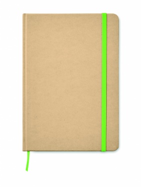 Logotrade promotional giveaways photo of: A5 recycled notebook 80 lined