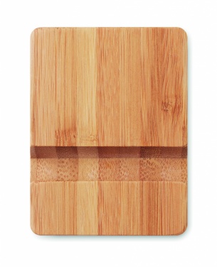 Logo trade promotional merchandise photo of: Bamboo stand APOYA