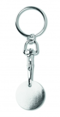 Logotrade promotional merchandise image of: Key ring token (€uro token)