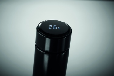 Logo trade advertising product photo of: Bottle with touch thermometer