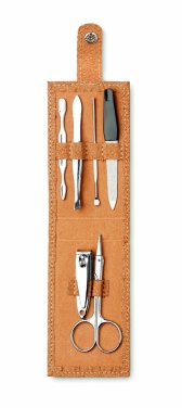 Logotrade business gifts photo of: Cork 6 piece manicure set