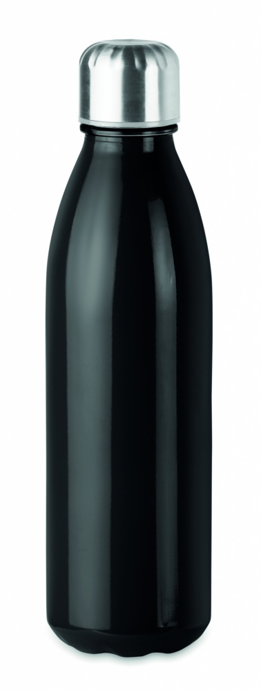 Logo trade promotional items picture of: Glass drinking bottle 650ml