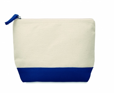 Logotrade promotional items photo of: Bicolour cotton cosmetic bag