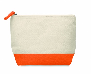 Logotrade advertising products photo of: Bicolour cotton cosmetic bag