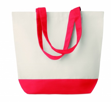 Logotrade promotional item picture of: Canvas beach bag 280gr/m2