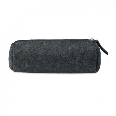 Logo trade promotional giveaways picture of: Felt zippered pencil case