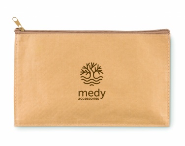 Logo trade promotional merchandise image of: Woven paper pencil case