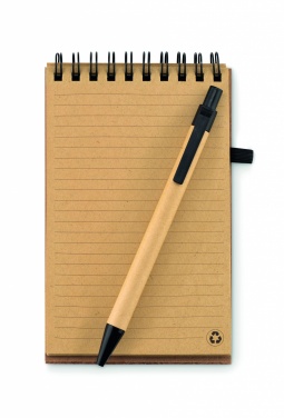 Logotrade corporate gifts photo of: A6 Cork notepad with pen