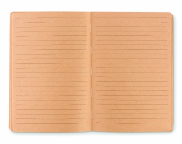 Logo trade promotional giveaway photo of: A5 cork notebook 96 lined