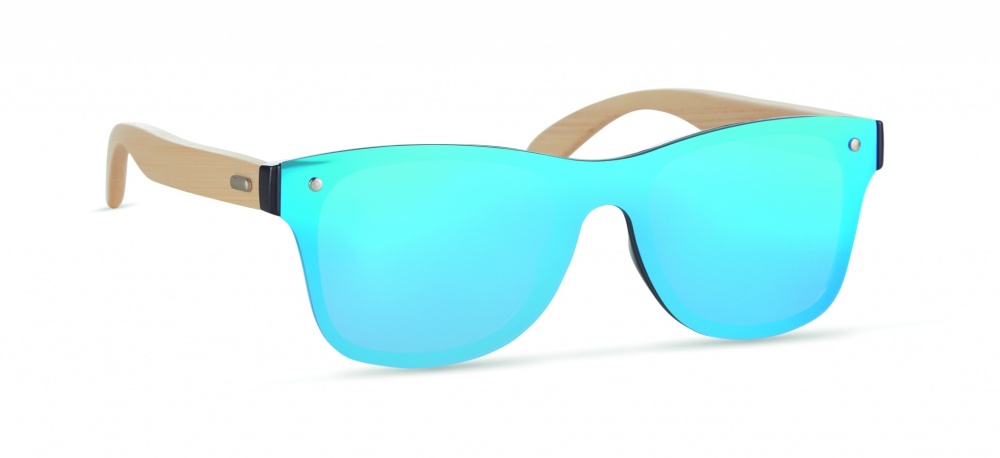 Logo trade corporate gift photo of: Sunglasses with mirrored lens PALDISKI