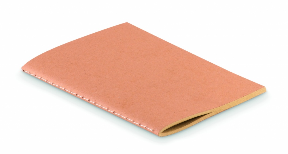 Logotrade promotional gift picture of: A6 recycled notebook 80 plain