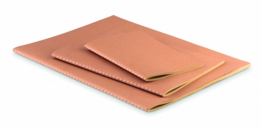 Logo trade promotional merchandise picture of: A6 recycled notebook 80 plain