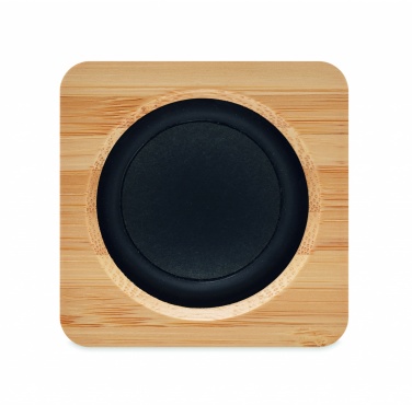 Logo trade promotional giveaways picture of: Bamboo wireless speaker