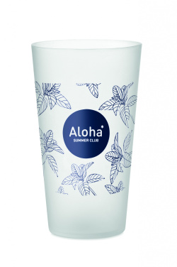 Logo trade business gifts image of: Reusable event cup 500ml