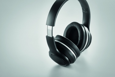 Logo trade promotional giveaways image of: ANC headphone and pouch