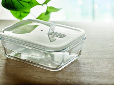 Logo trade promotional product photo of: Glass lunchbox & PP lid 900ml