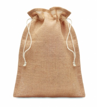 Logotrade promotional giveaway picture of: Medium jute gift bag 25 x 32cm