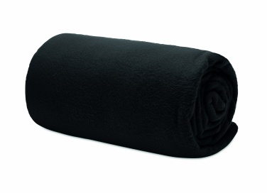 Logo trade promotional items image of: RPET fleece travel blanket