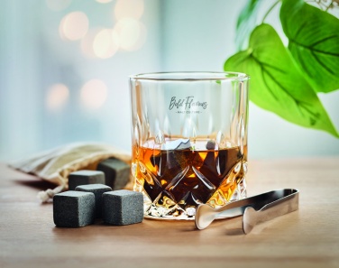 Logo trade promotional merchandise picture of: Whisky set in bamboo box