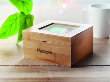 Logotrade promotional giveaways photo of: Bamboo tea box