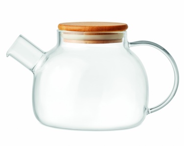 Logo trade promotional gift photo of: Teapot borosilicate glass 850ml