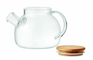Logo trade promotional products picture of: Teapot borosilicate glass 850ml
