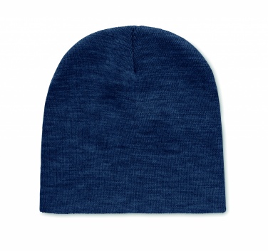 Logo trade advertising products image of: Beanie in RPET polyester