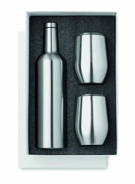 Logotrade advertising product image of: Double walled bottle & mug set