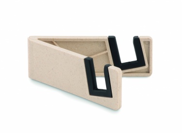 Logotrade promotional product image of: Phone holder bamboo fibre/PP