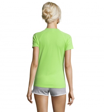 Logo trade promotional gifts picture of: SPORTY WOMEN T-SHIRT POLYES