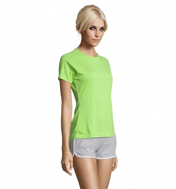 Logo trade promotional products image of: SPORTY WOMEN T-SHIRT POLYES
