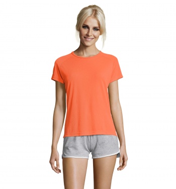 Logo trade promotional gifts image of: SPORTY WOMEN T-SHIRT POLYES