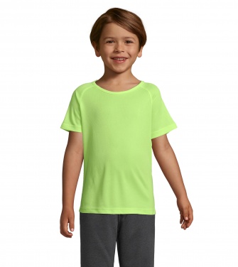 Logo trade promotional products image of: SPORTY KIDS T-SHIRT SPORT