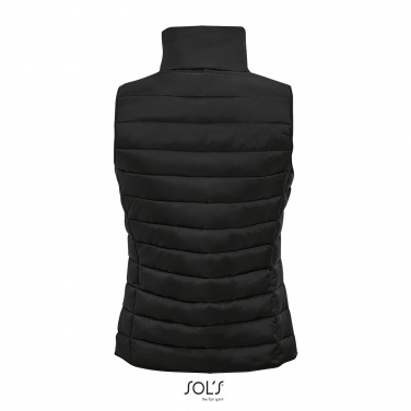 Logo trade business gifts image of: WAVE WOMEN BODYWARMER 180g