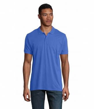 Logo trade business gifts image of: PLANET MEN Polo 170g