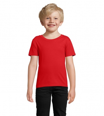 Logo trade corporate gifts image of: PIONEER KIDS T-SHIRTORGANIC
