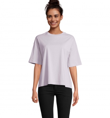 Logo trade promotional merchandise image of: BOXY WOMEN OVERSIZE T-SHIRT