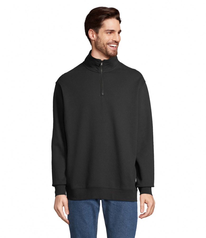 Logotrade promotional gifts photo of: CONRAD Sweat Zip Collar