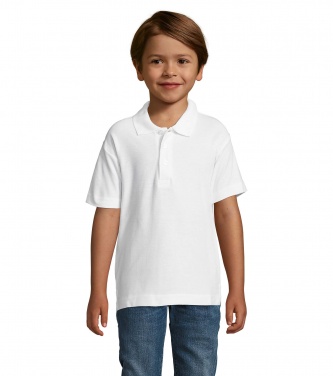 Logo trade promotional giveaways picture of: SUMMER II KIDS Polo 170g