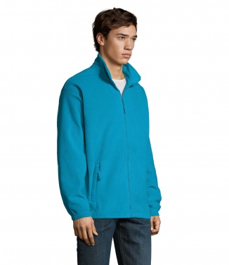 Logo trade promotional merchandise picture of: NORTH Zipped Fleece Jacket