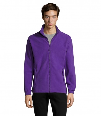 Logo trade promotional products image of: NORTH Zipped Fleece Jacket