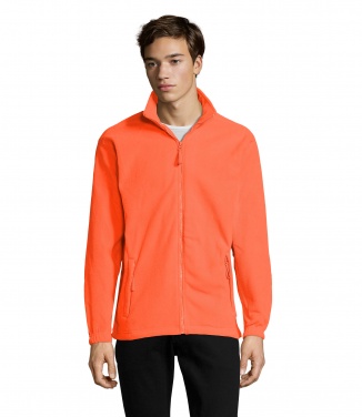 Logo trade promotional merchandise photo of: NORTH Zipped Fleece Jacket