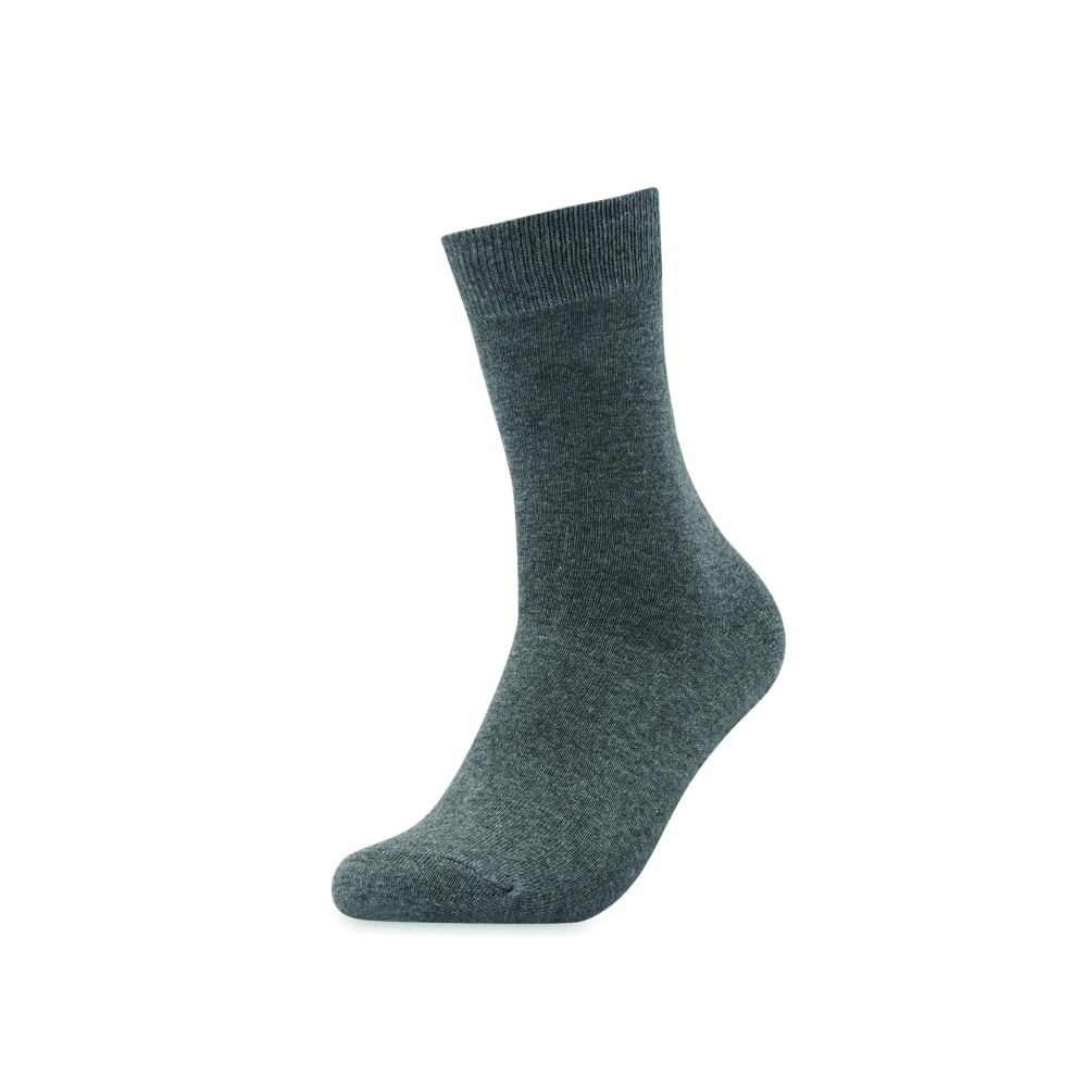 Logo trade promotional merchandise photo of: Pair of socks in gift box M
