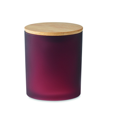 Logo trade promotional item photo of: Plant based wax candle 200 gr